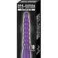 Ass-Sation Magic Wand Rechargeable Silicone Anal Vibrator - Purple