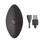 Ass-Sation Remote Control Vibrating Metal Anal Bulb