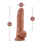 Au Naturel Big Boy Dildo with Balls
