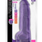 Au Naturel Bold Big Boy Dildo with Suction Cup - Purple - 10in