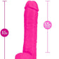 Au Naturel Bold Big John Dildo with Suction Cup and Balls