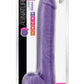 Au Naturel Bold Daddy Dildo with Suction Cup - Purple - 14in