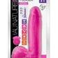 Au Naturel Bold Pleaser Dildo with Suction Cup - Pink - 7in