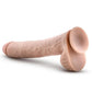 Au Naturel Daddy Sensa Feel Dual Density Dildo with Balls