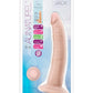 Au Naturel Jack Dildo with Suction Cup - Vanilla - 7in