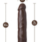 Au Naturel Jackson Dildo with Suction Cup