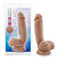 Au Naturel Macho Dildo - Caramel - 8.75in
