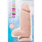 Au Naturel Pounder Dildo with Suction Cup - Vanilla - 10in
