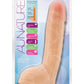 Au Naturel Sensa Feel Dildo - Vanilla - 9in