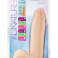 Au Naturel Sensa Feel Dildo with Balls - Vanilla - 7in