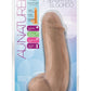 Au Naturel Sensa Feel El Gordo Dildo - Caramel - 7in