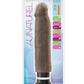 Au Naturel Sensa Feel Magnum Vibrating Dildo - Chocolate - 11in