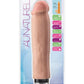 Au Naturel Sensa Feel Magnum Vibrating Dildo - Vanilla - 11in