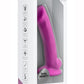 Avant D9 Ergo Mini Silicone Dildo with Suction Cup - Purple/Violet - 6.5in