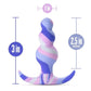 Avant Twilight Blue Silicone Anal Plug