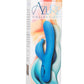 Azure Collection Flutter G Rechargeable Silicone Vibrator - Blue