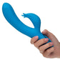 Azure Collection Flutter G Rechargeable Silicone Vibrator