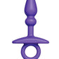 B Vibe Butties Dart Silicone Anal Plug - Purple