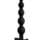 B-Vibe Cinco Rechargeable Silicone Anal Beads - Black