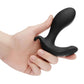 B-Vibe Expanding Plug Rechargeable Silicone with Remote Anal Plug