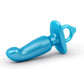 B-Vibe Hither Silicone Plug - Blue