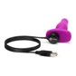 B-Vibe Novice Plug Rechargeable Silicone Anal Plug with Remote Control