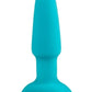 B-Vibe Rimming Plug 2 Rechargeable Silicone Anal Plug - Teal