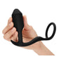 B-Vibe Snug and Tug Silicone Cock Ring and Anal Plug