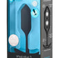 B-Vibe Snug Plug 3 Silicone Weighted Anal Plug - Black