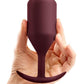 B-Vibe Snug Plug 5 Silicone Weighted Anal Plug - Dark
