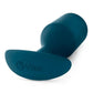 B-Vibe Snug Plug 6 Silicone Weighted Anal Plug - Marine