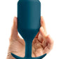 B-Vibe Snug Plug 6 Silicone Weighted Anal Plug - Marine
