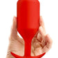 B-Vibe Snug Plug 6 Silicone Weighted Anal Plug