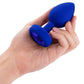 B-Vibe Vibrating Jewel Plug Rechargeable Silicone Anal Plug with Remote