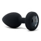 B-Vibe Vibrating Jewel Plug Rechargeable Silicone Anal Plug with Remote