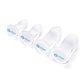 B-Vibes Anal Dilators Glass Plug - Clear - 4 Per Set/Set