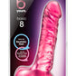 B Yours Basic 8 Dildo with Balls - Pink - 9in