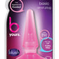 B Yours Basic Butt Plug - Pink