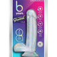B Yours Diamond Gleam Dildo - Clear - 7in