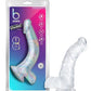 B Yours Diamond Luster Dildo - Clear - 8.5in