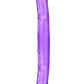 B Yours Double Dildo - Purple - 16in