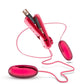 B Yours Double Pop Eggs with Remote Control - Cerise