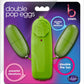 B Yours Double Pop Eggs with Remote Control - Green/Lime