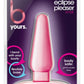 B Yours Eclipse Pleaser Butt Plug - Pink - Small