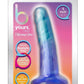 B Yours Morning Dew Dildo - Aqua/Blue/Indigo - 5in