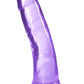 B Yours Plus Hard N' Happy Realistic Dildo - Purple - 5.5in