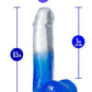 B Yours Stilla Blue Dildo