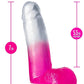 B Yours Sugar Magnolia Dildo 7in Fuschia