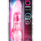 B Yours Vibe 4 Vibrating Dildo - Pink - 8in