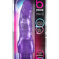 B Yours Vibe 4 Vibrating Dildo - Purple - 8in